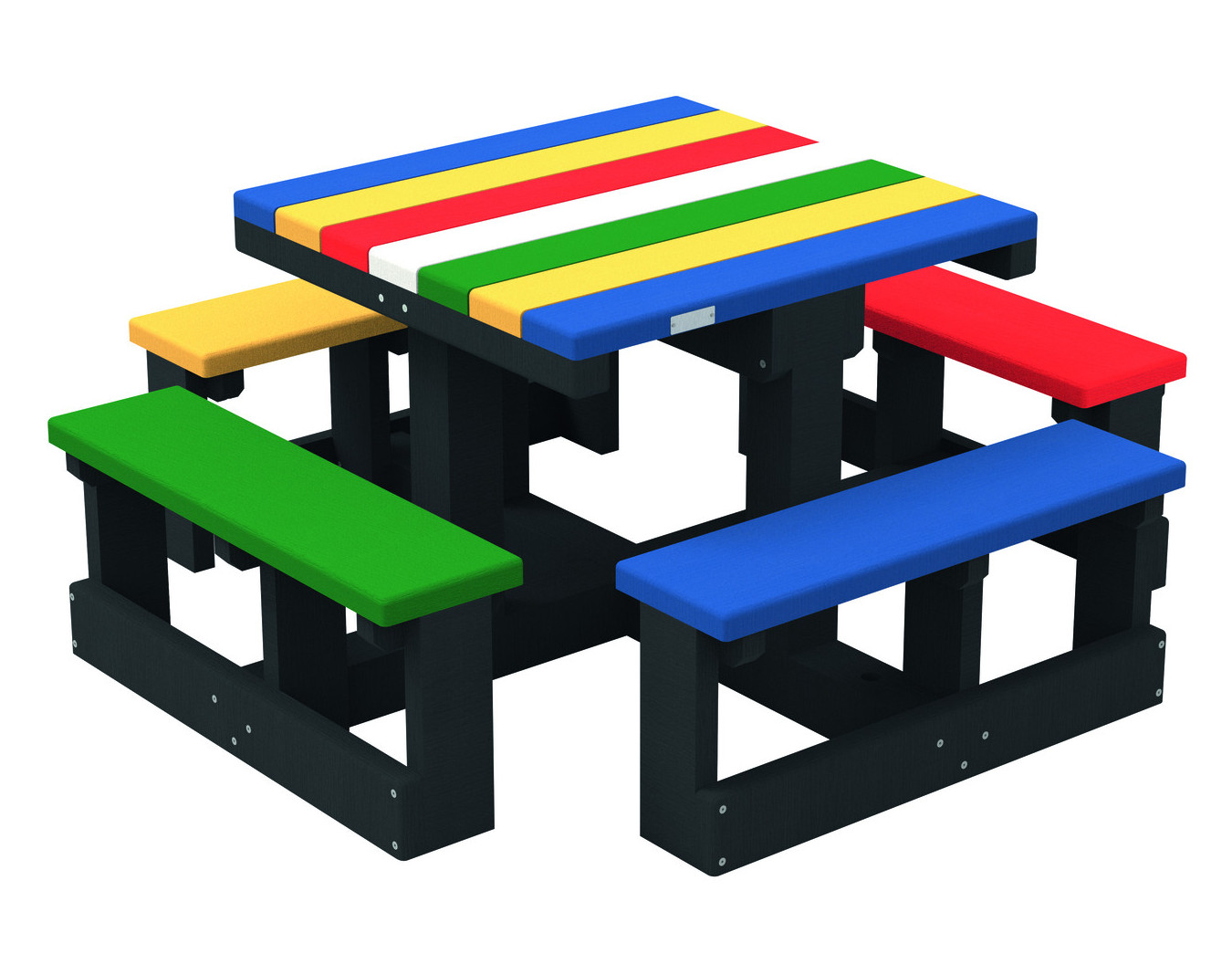 Table pique-nique carrée Bambin