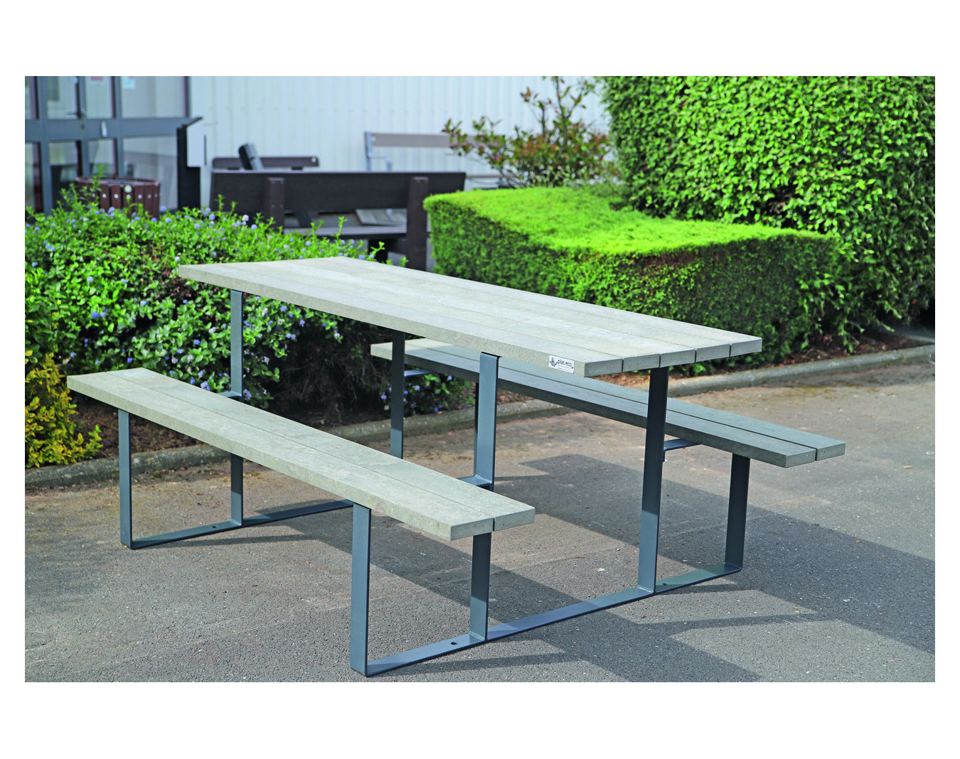 Table pique-nique plastique recyclé Evok