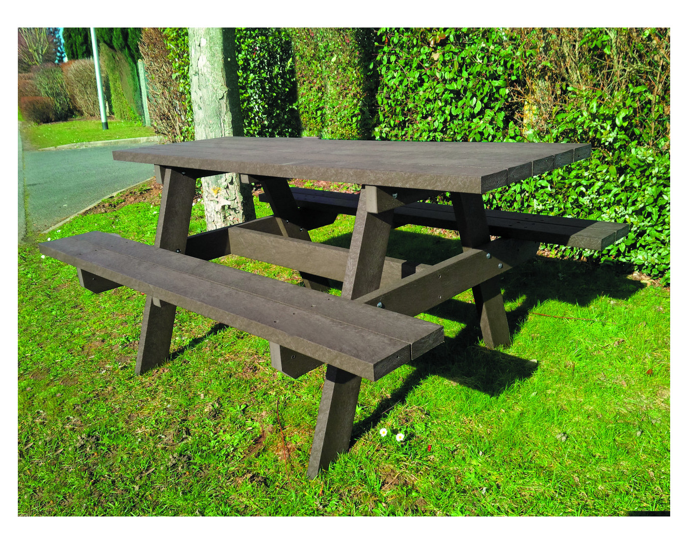 Table pique-nique plastique recyclé Forestière VIP