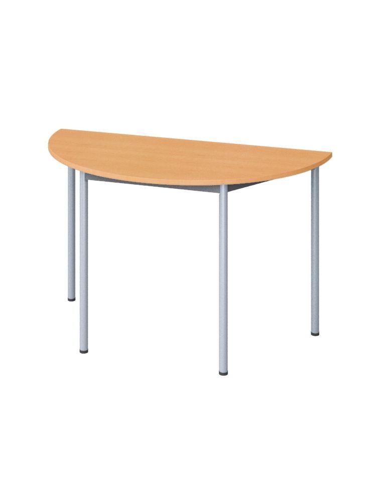 Table polyvalente demi-lune