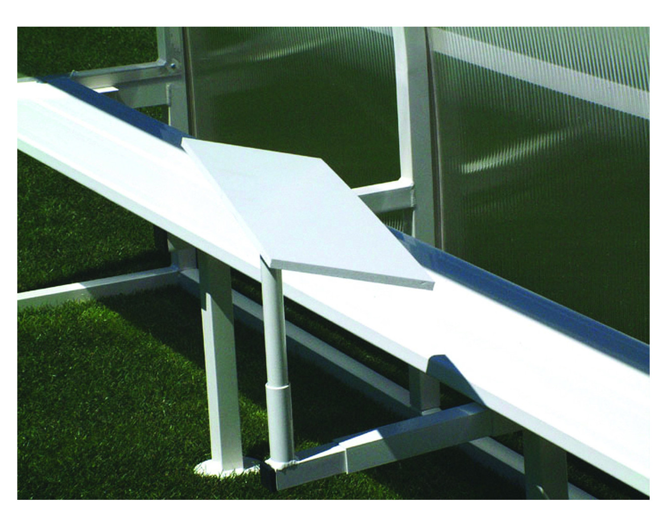 Tablette écritoire pour abri de touche