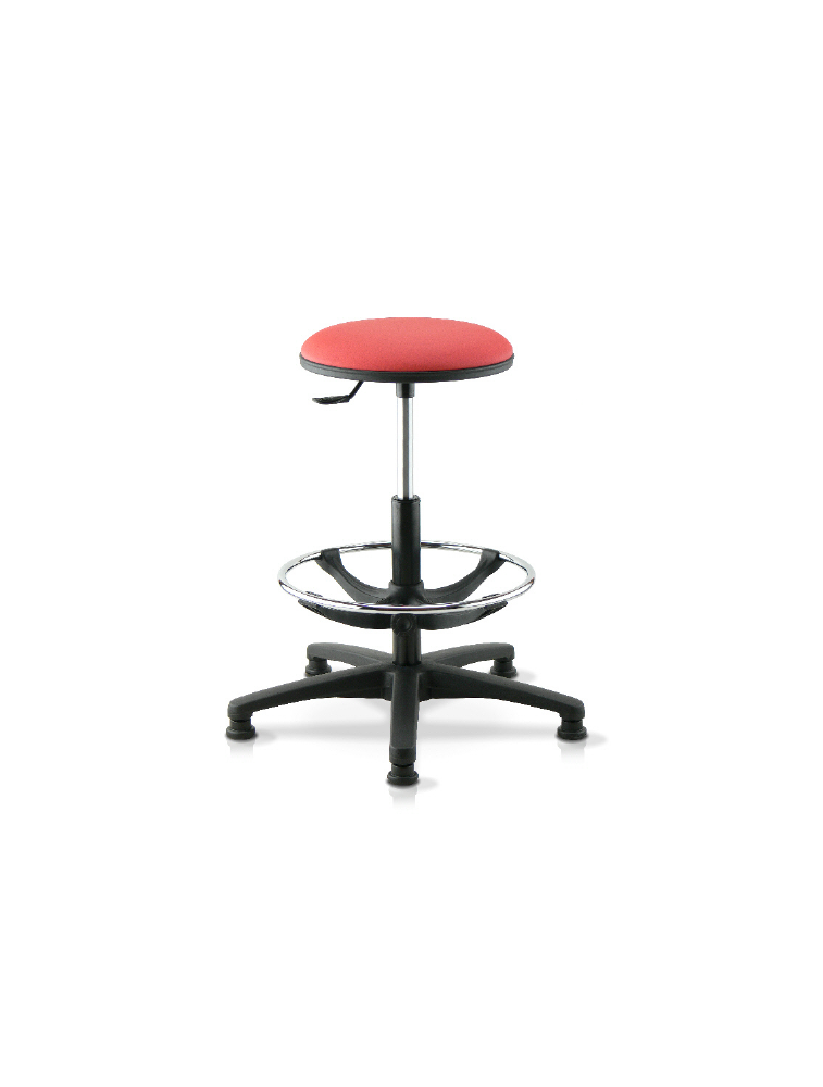 Tabouret Rond Assise Tapissée TECNIK|Sokoa