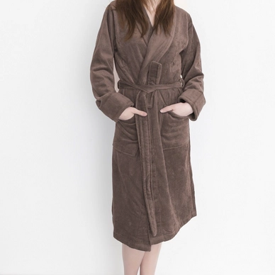 Peignoir Uni Heckett & Lane Taupe