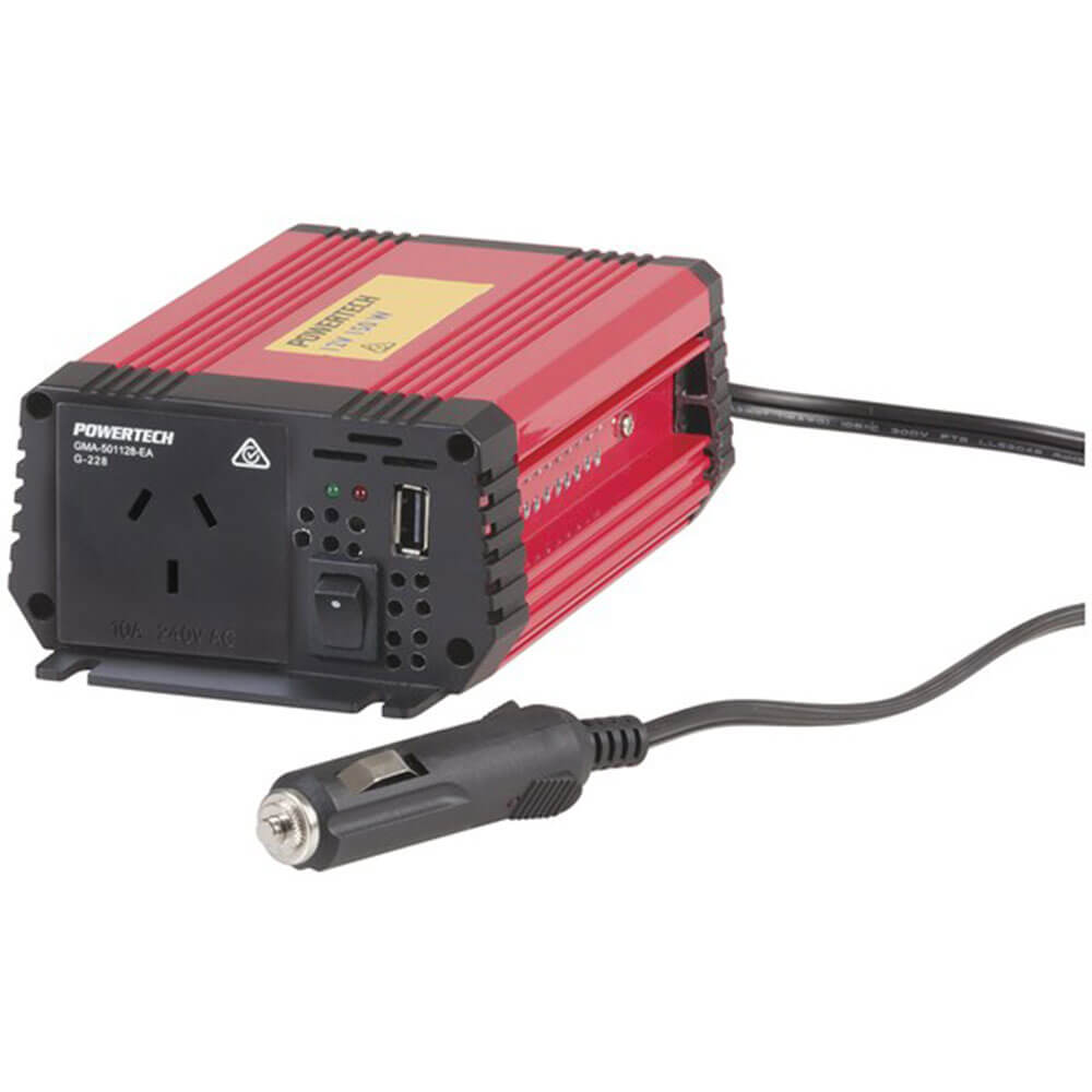 150W (surtension 450W) 12VDC à 240vac onduleur avec USB