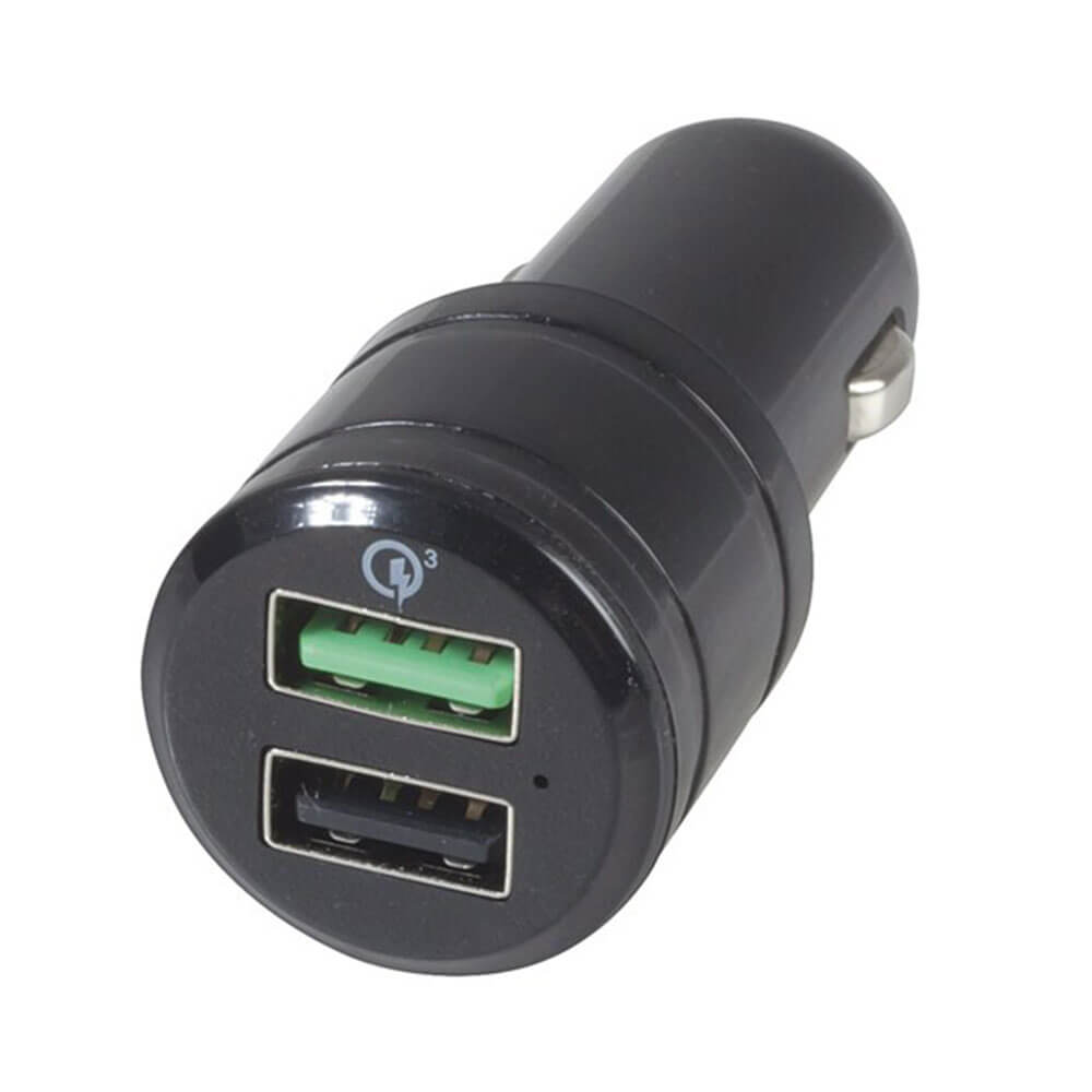 5.4A Chargeur de voiture USB double avec Qualcomm Charge 3.0