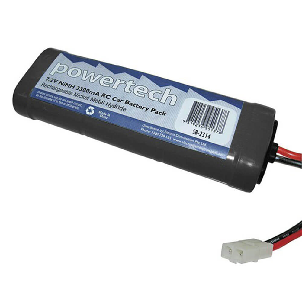 Batterie R / C pour les voitures de contrôle radio (7.2V Ni-MH 3300mAh)