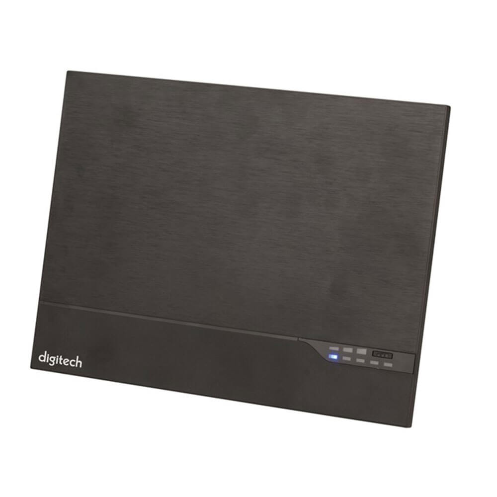 Antenne Slimline intérieure UHF / VHF avec affichage du compteur de signaux