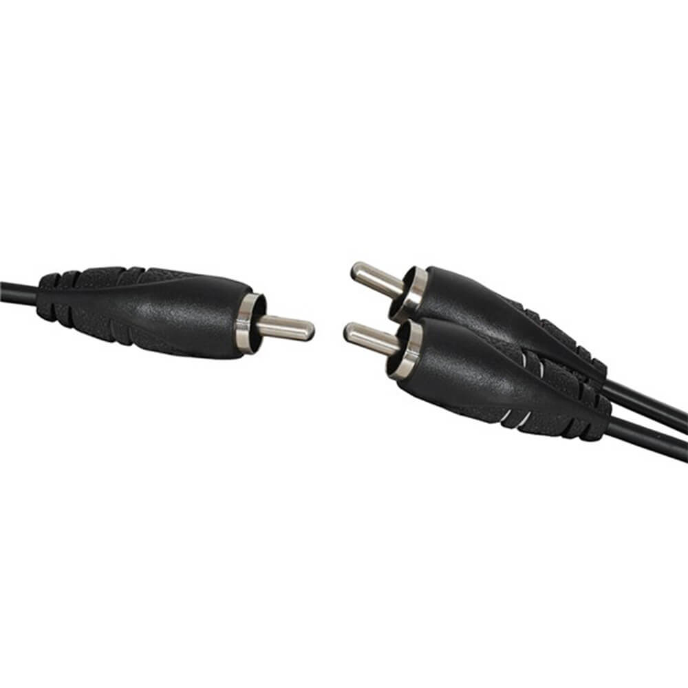 Plug RCA unique à 2 plomb audio de fiche RCA (séparateur de 1,5 m)