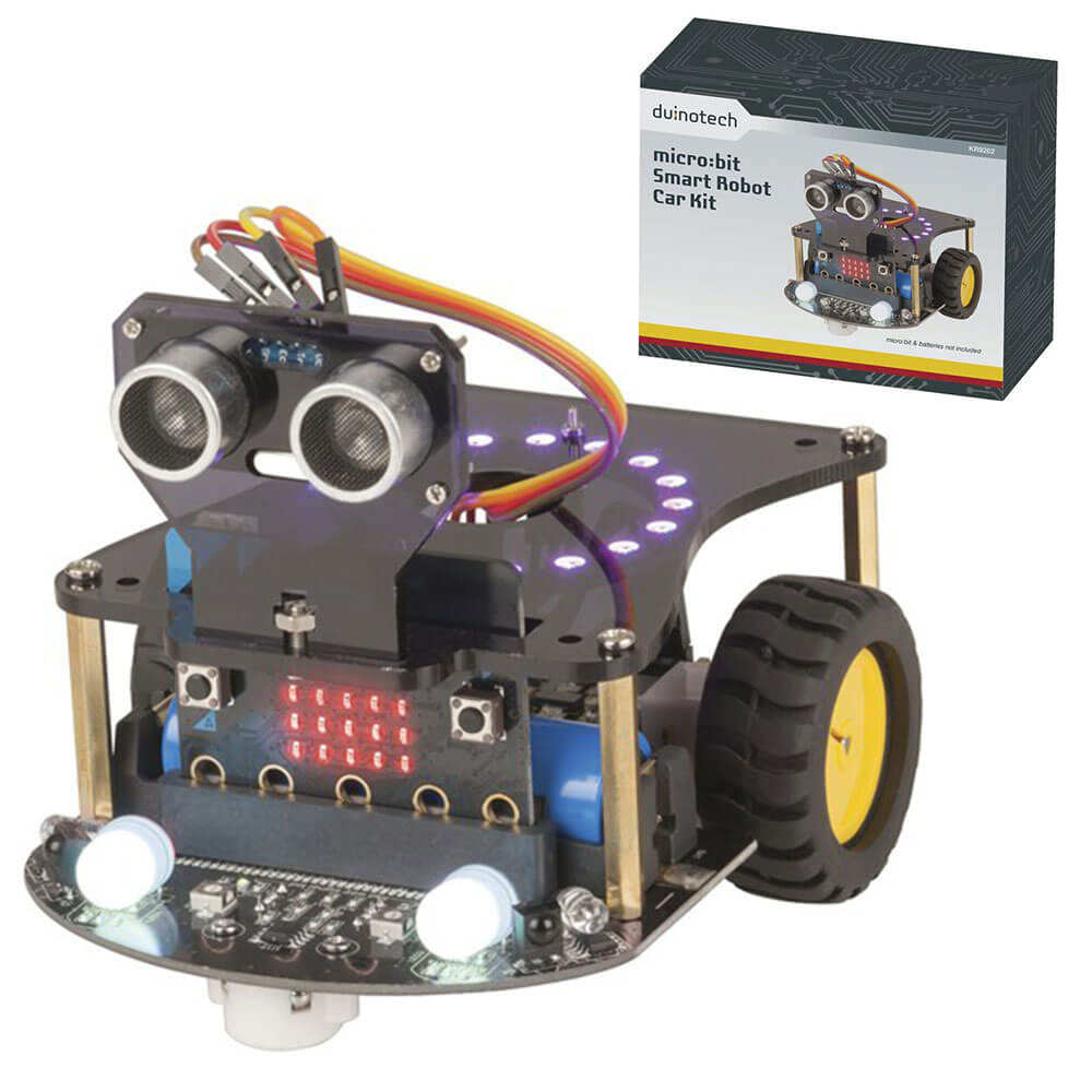 Duinotech Mini Smart Car Robot Kit avec micro: Bit-Steme