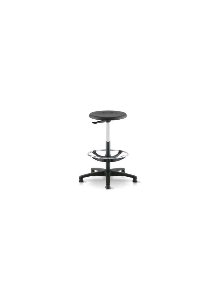 Tecnik |Tabouret Assise Ronde PU | SOKOA