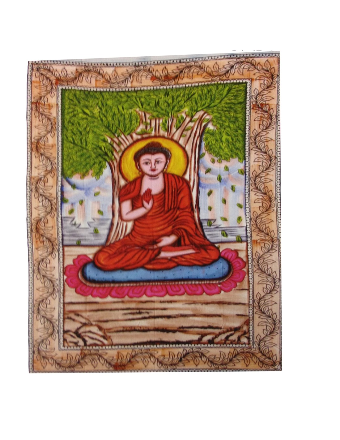 Tenture indienne Bouddha - Une décoration spirituelle pour une ambiance zen
