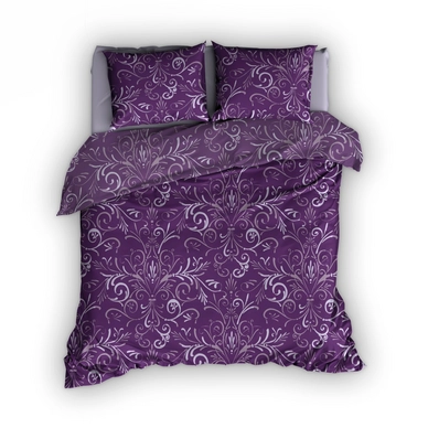 Parure de Lit Satin D'or Olbia Violet Satin