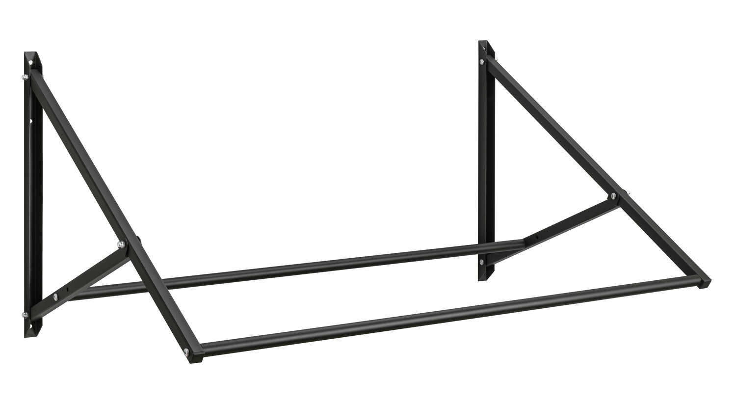 TIRE-UP Support de pneus mural | 106x59x50 cm | noir