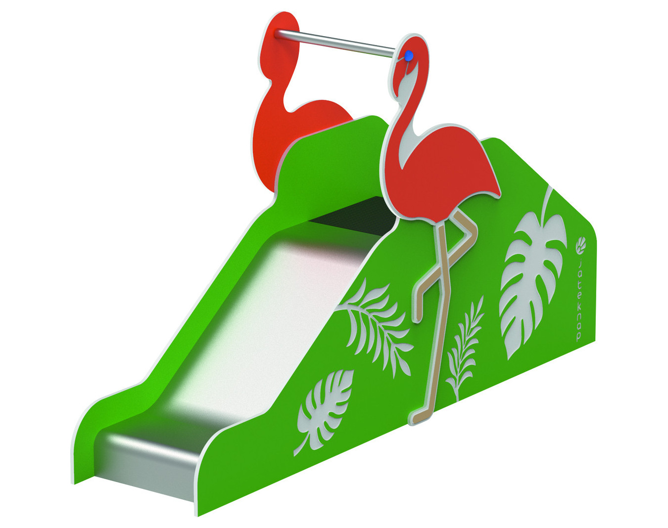 Toboggan aire de jeux Flamingo