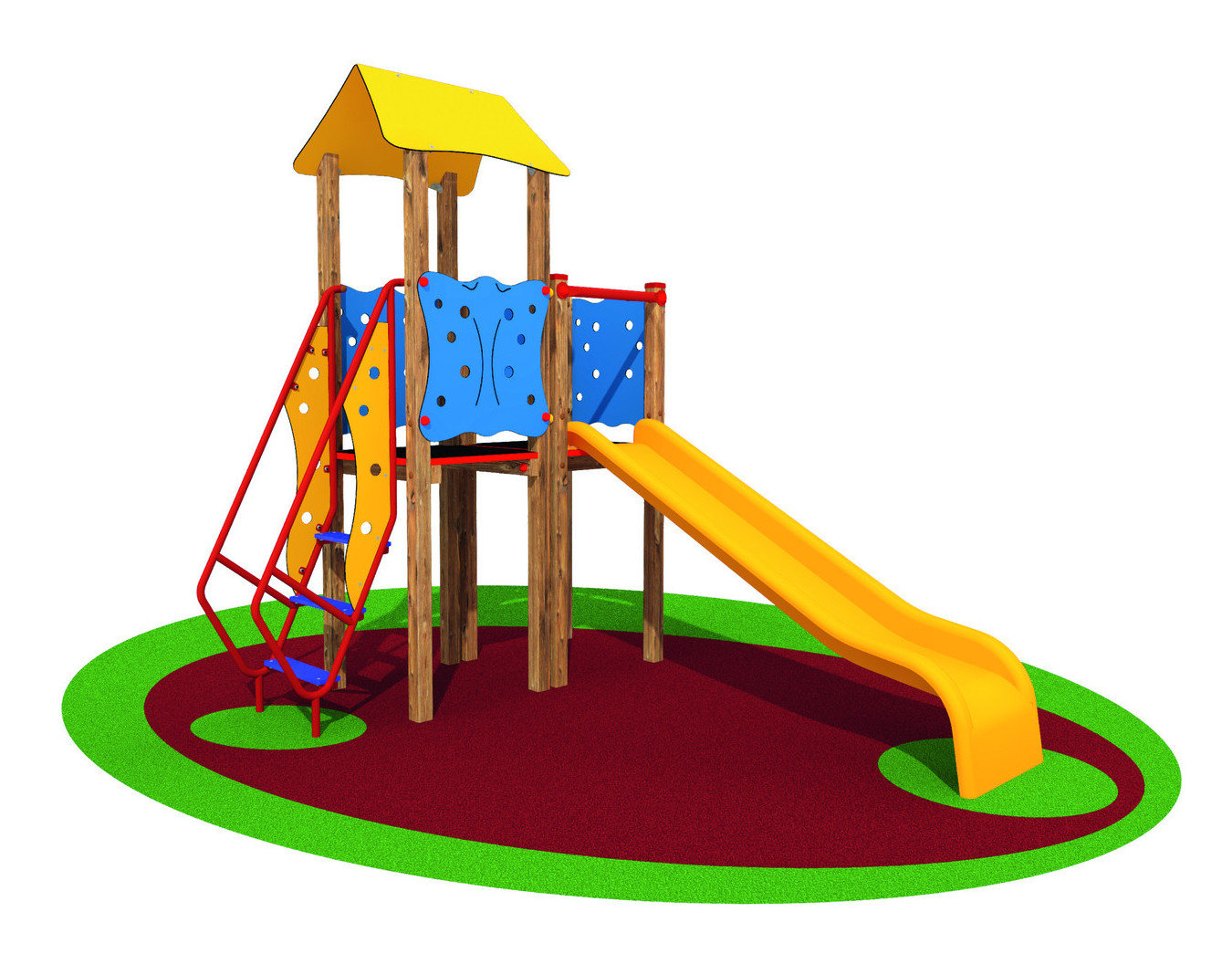 Tour Caroline et Jasmine avec toboggan