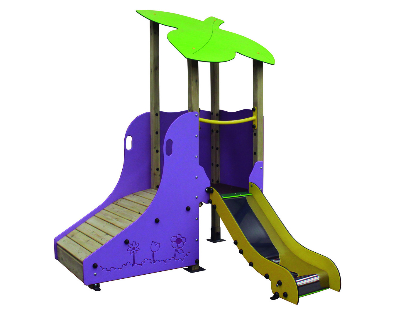 Tour Feuille avec toboggan