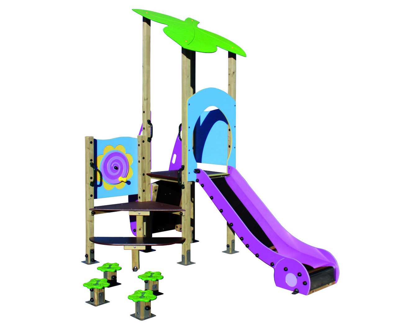 Tour Forêt avec toboggan