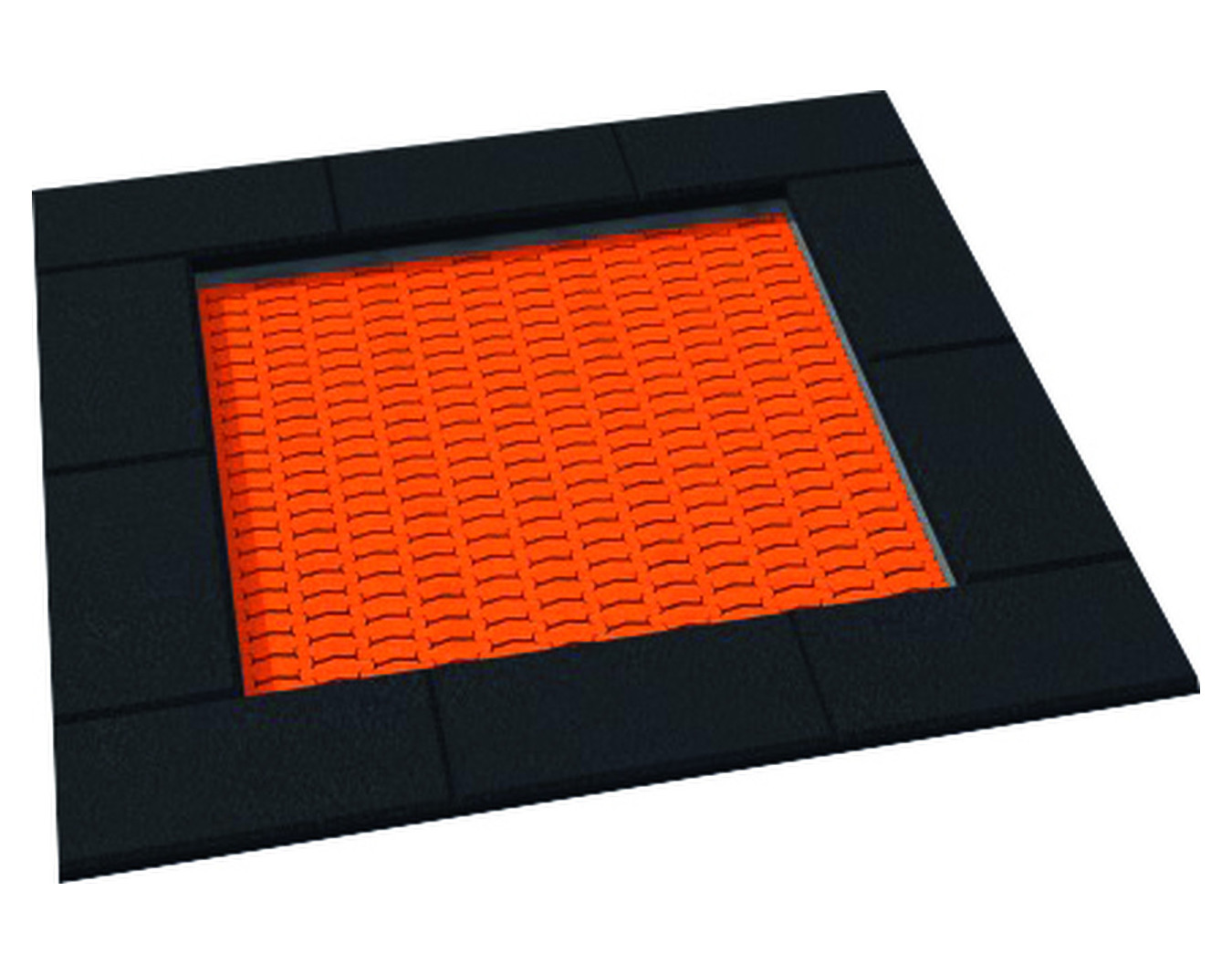 Trampoline à enterrer Pako