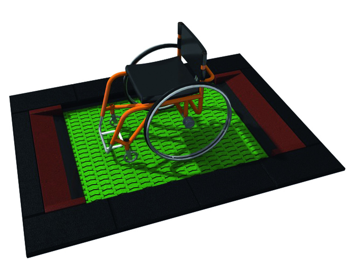 Trampoline adapté PMR Orta