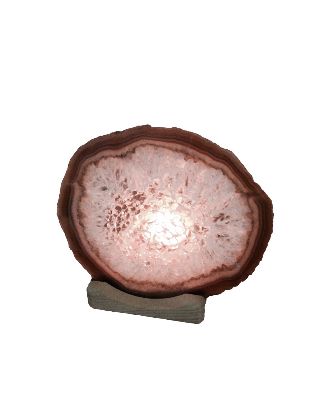 Tranche d'agate - Pierre naturelle pour la protection et l'équilibre énergétique