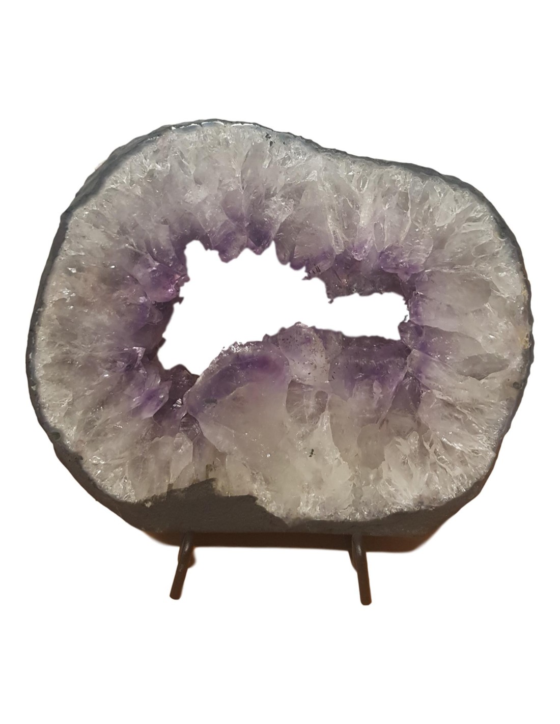 Tranche d'améthyste - Pierre naturelle pour la relaxation et l'équilibre intérieur