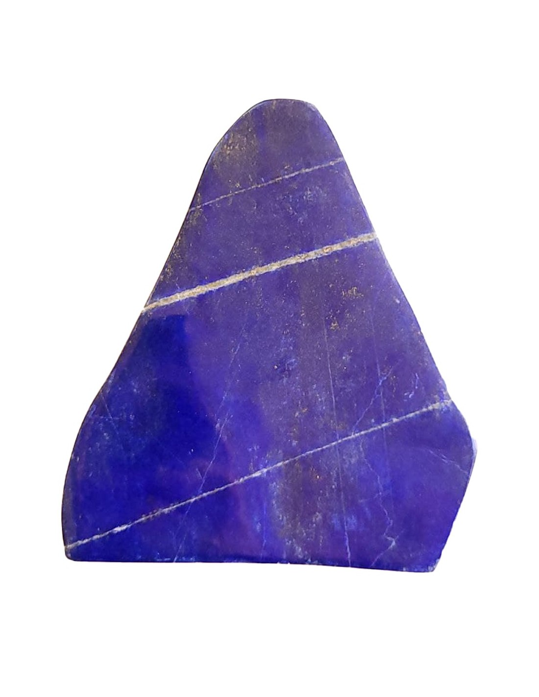 Tranche de Lapis Lazuli polie 300g - Pierre naturelle pour la méditation et la guérison