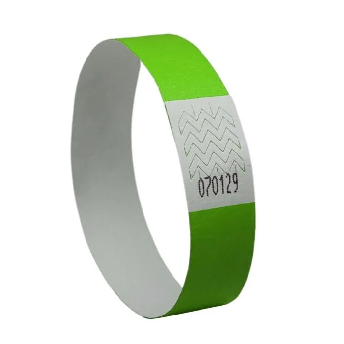 Bracelets imprimable - 256 x 19 mm - Vert Fluo AVERY Lot de 500