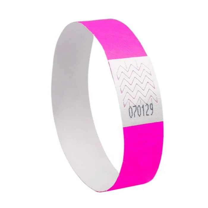 Bracelets imprimable - 256 x 19 mm - Rose Fluo AVERY Lot de 500