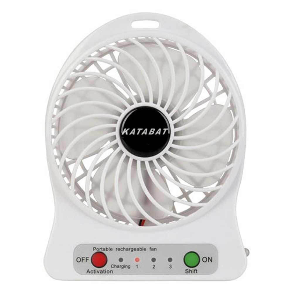 Mini ventilateur rechargeable USB avec lumière LED
