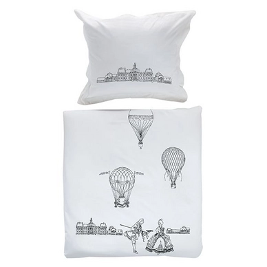 Housse de Couette Aquanova Versailles Blanc Satin