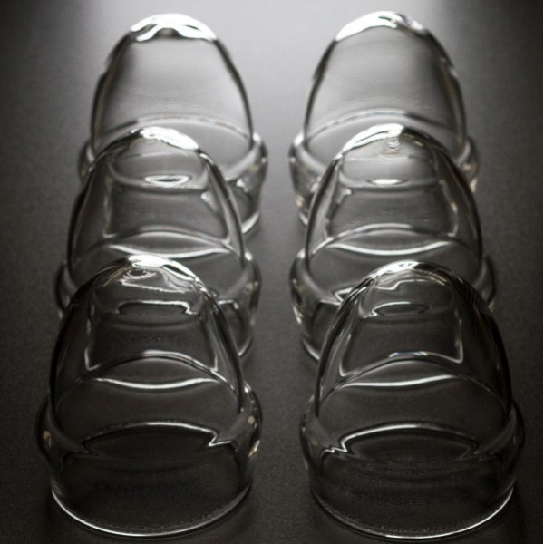 Verrine en verre de rechange pour cooketier Cookal (x 6)