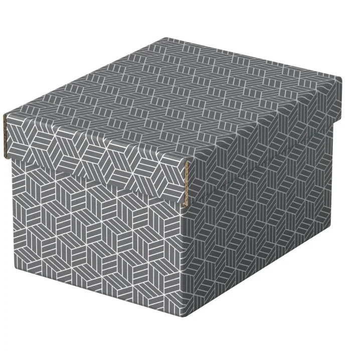 Boite cadeau - 200 x 255 x 150 mm - Gris ESSELTE Home S Lot de 3