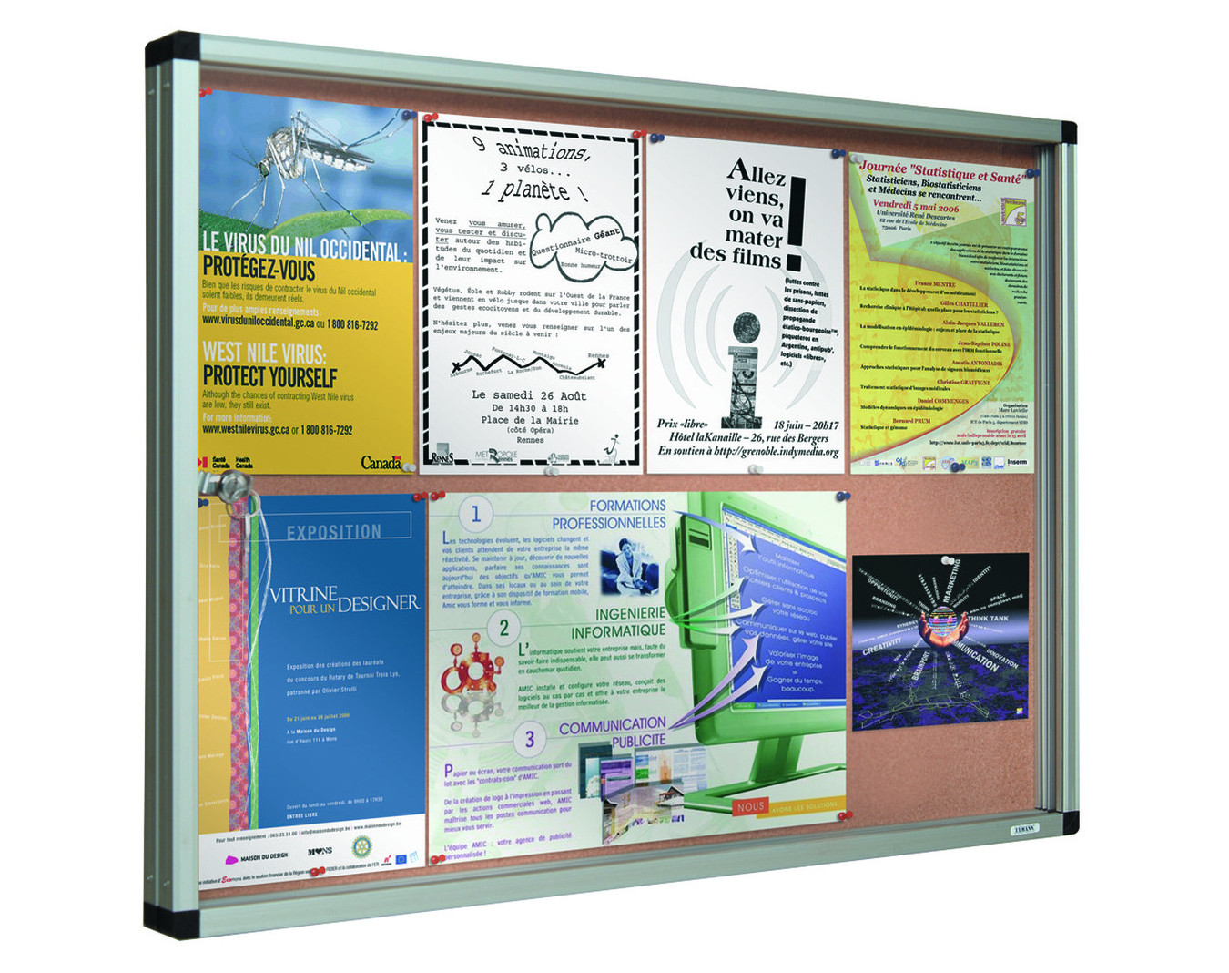 Vitrine d'affichage Thalia