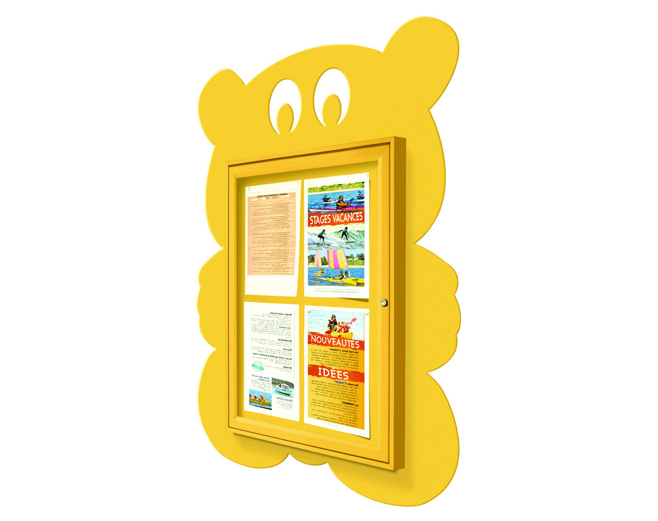 Vitrine d'extérieur "Univers des enfants"