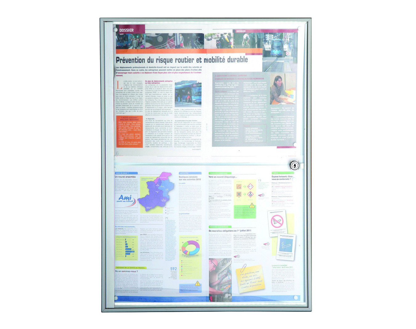 Vitrine d'intérieur extra-plate Luciole