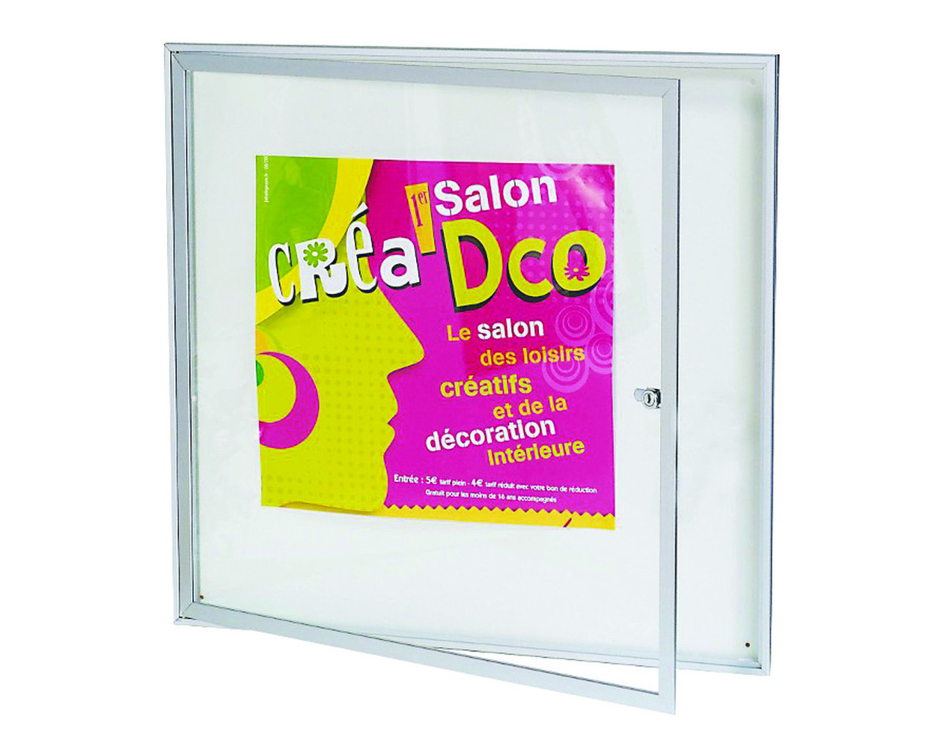 Vitrine d'intérieur extra-plate