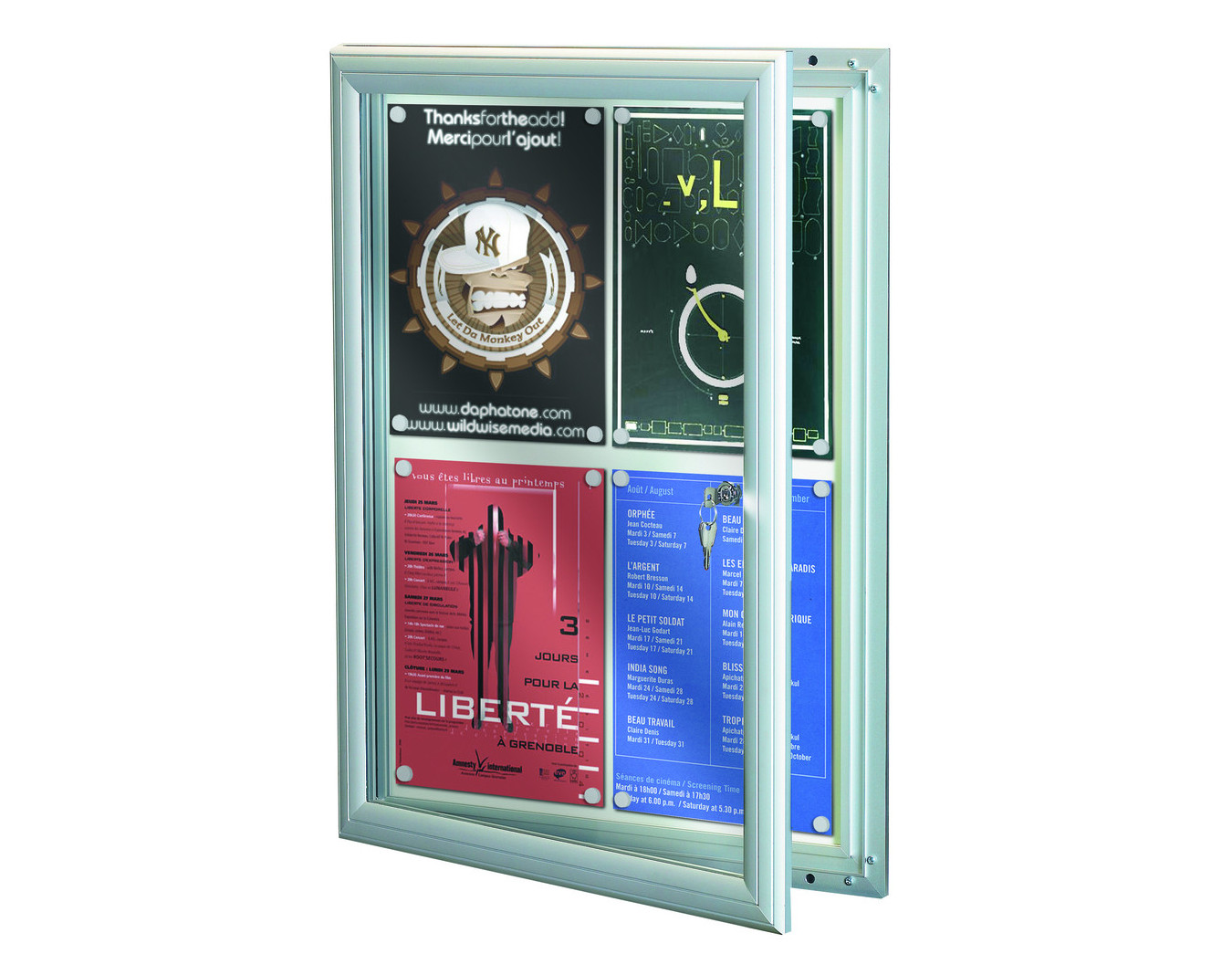 Vitrine Reverso extérieure