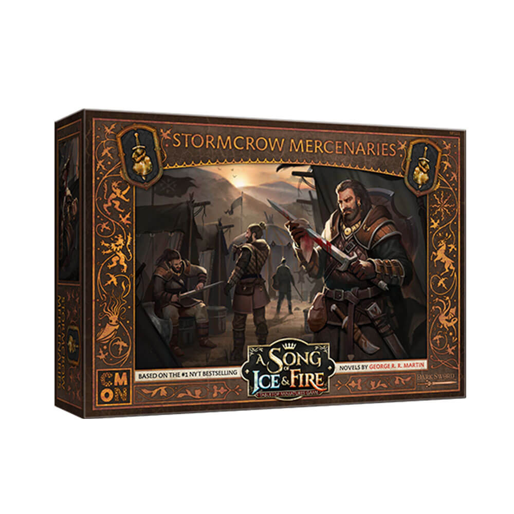 Une chanson de glaçon et de tir miniatures Game Stormcrow Mercenaries