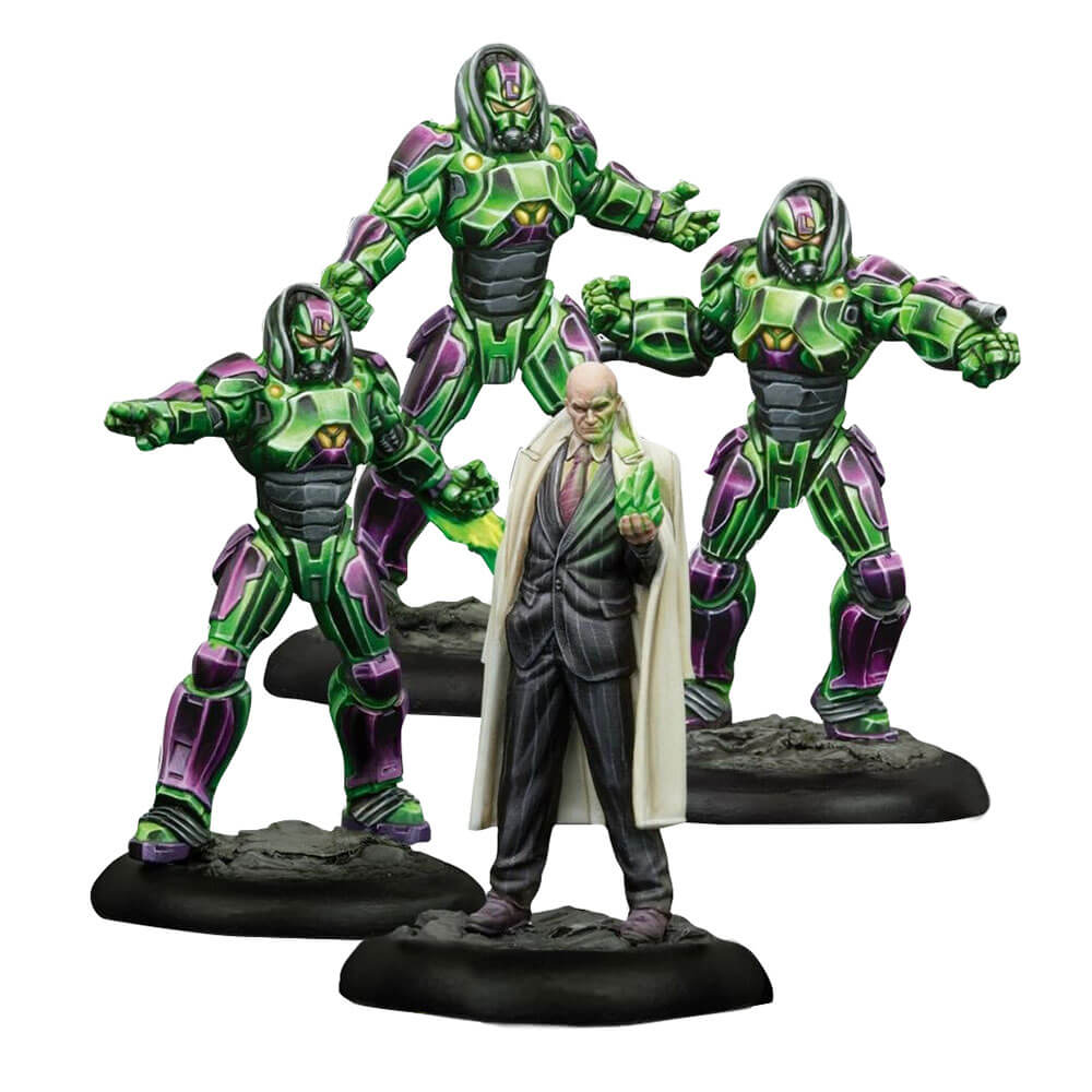 Game miniature de Batman Lex Luthor & Lexcorp Troopers (MV)