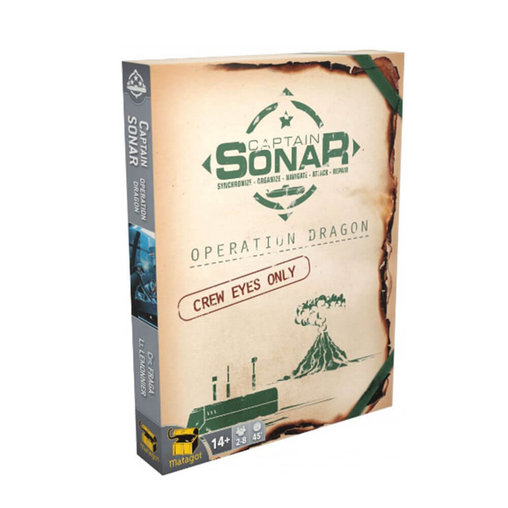 Capitaine Sonar Operation Dragon Board Game