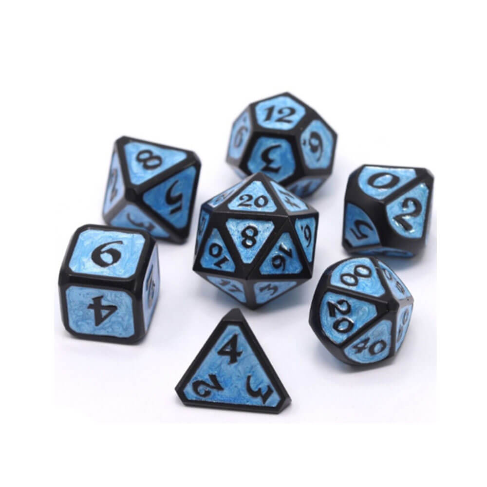 Die Dice Metal Set Polyéddral Tempest (Frostbite)