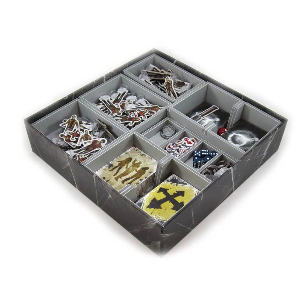 Le jeu d'espace plié insère Dead of Winter & Long Night Exp.