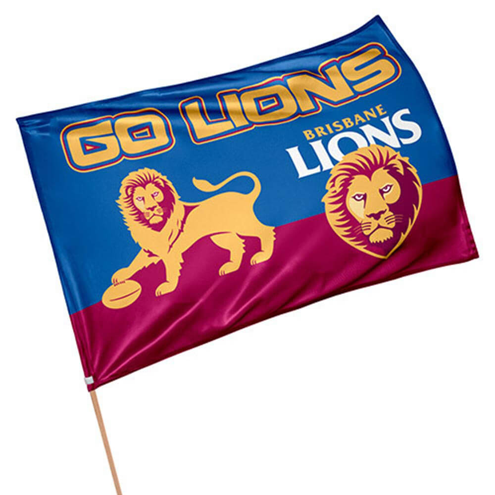 Drapeau du jour du jeu Brisbane Lions