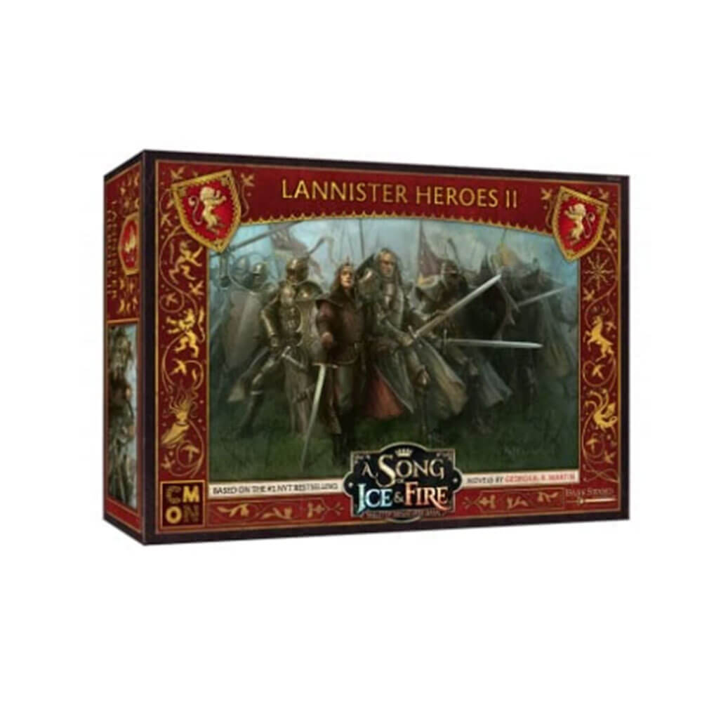 Asoiaf Tabletop mini jeu Lannister Heroes 2