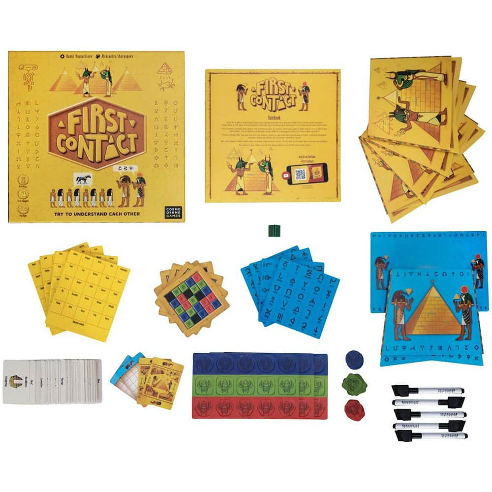 Premier jeu de carte de contact