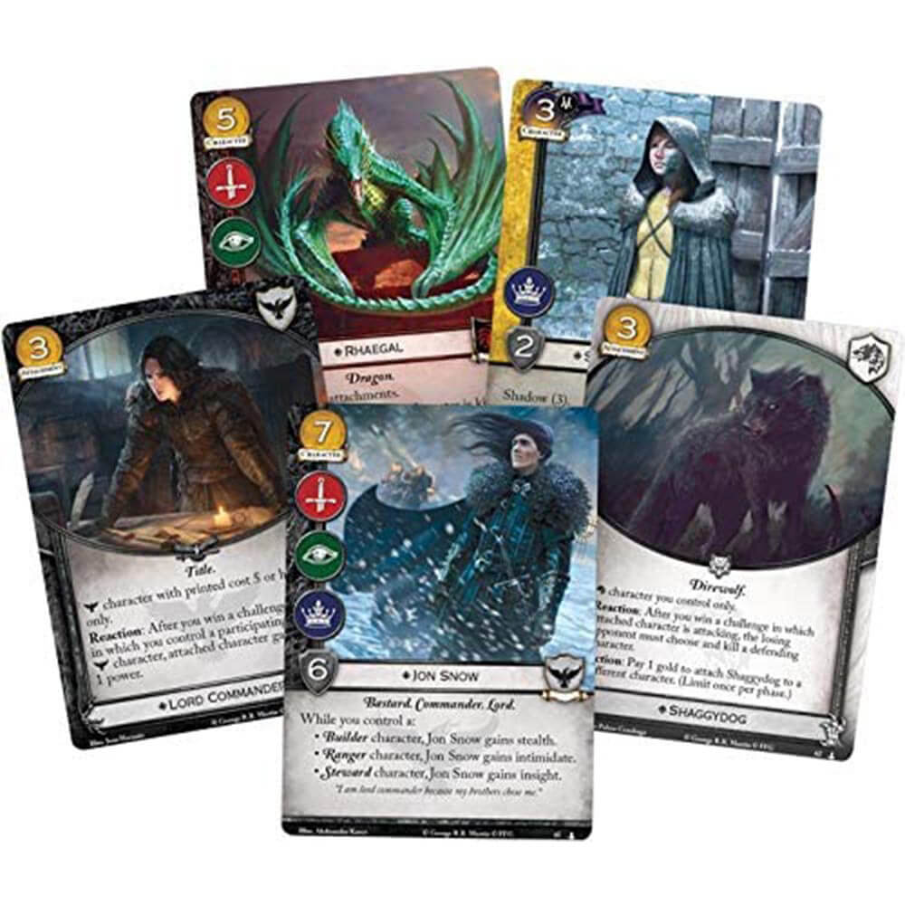 Un pack de chapitre Game of Thrones LCG Music of Dragons