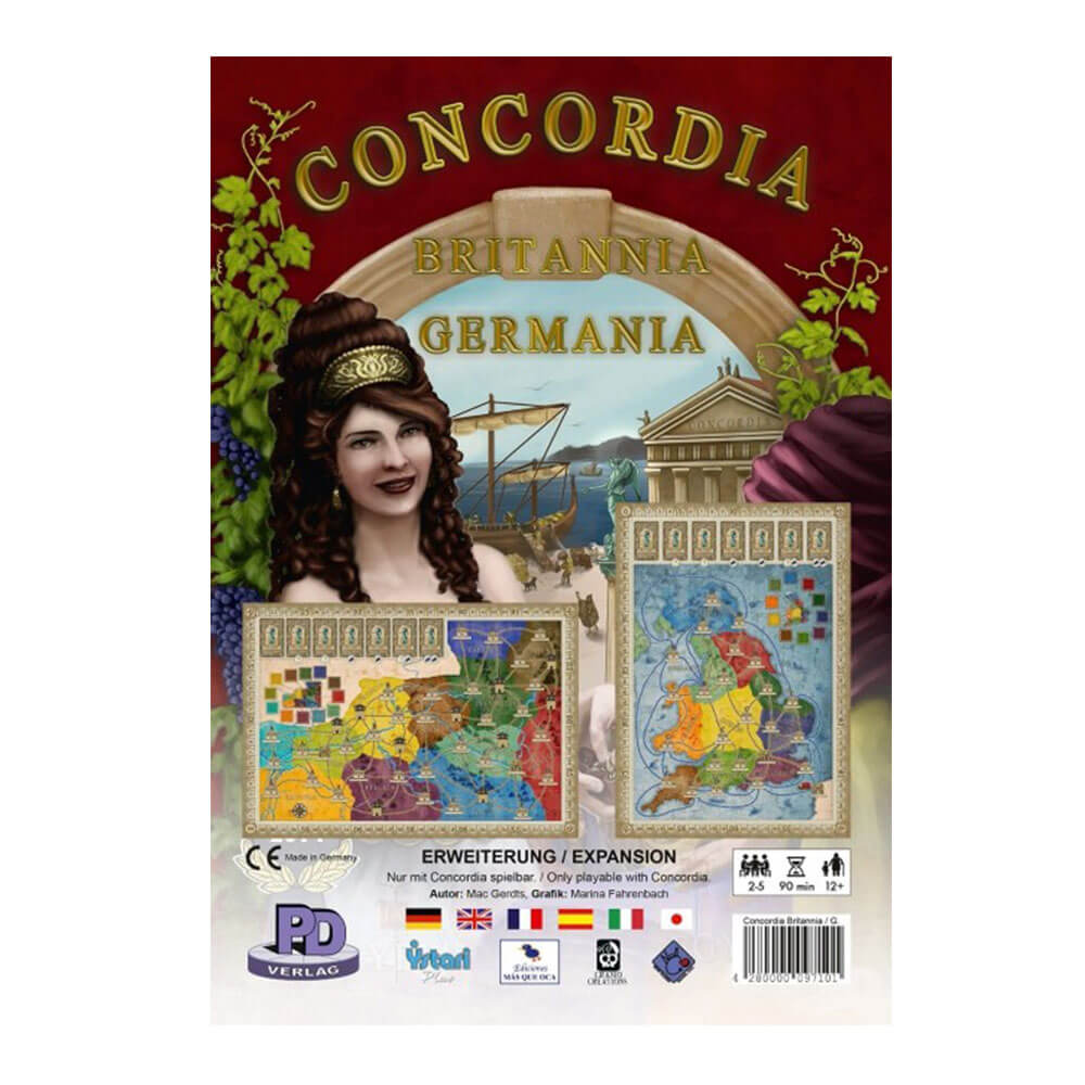 Game de société Concordia Britannia / Germania