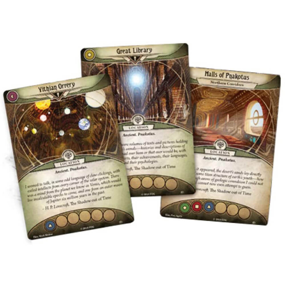 Arkham Horror LCG La ville des archives Mythos Pack