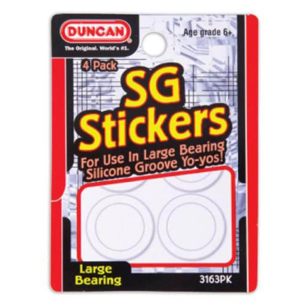 Duncan Yo Yo Sg Stickers 4 Pack (14,5 mm i.d.)