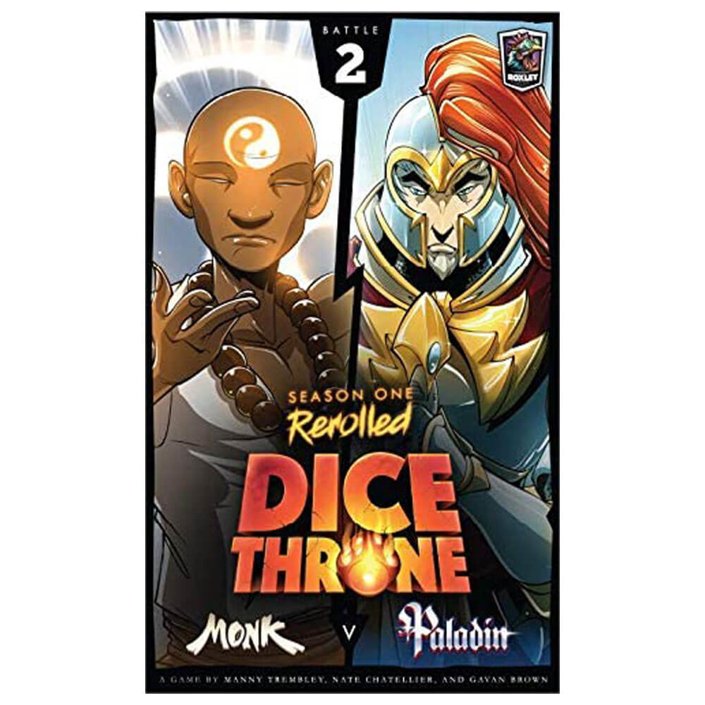 Dice Throne S1 Rerrollé: Monk vs Paladin Box 2